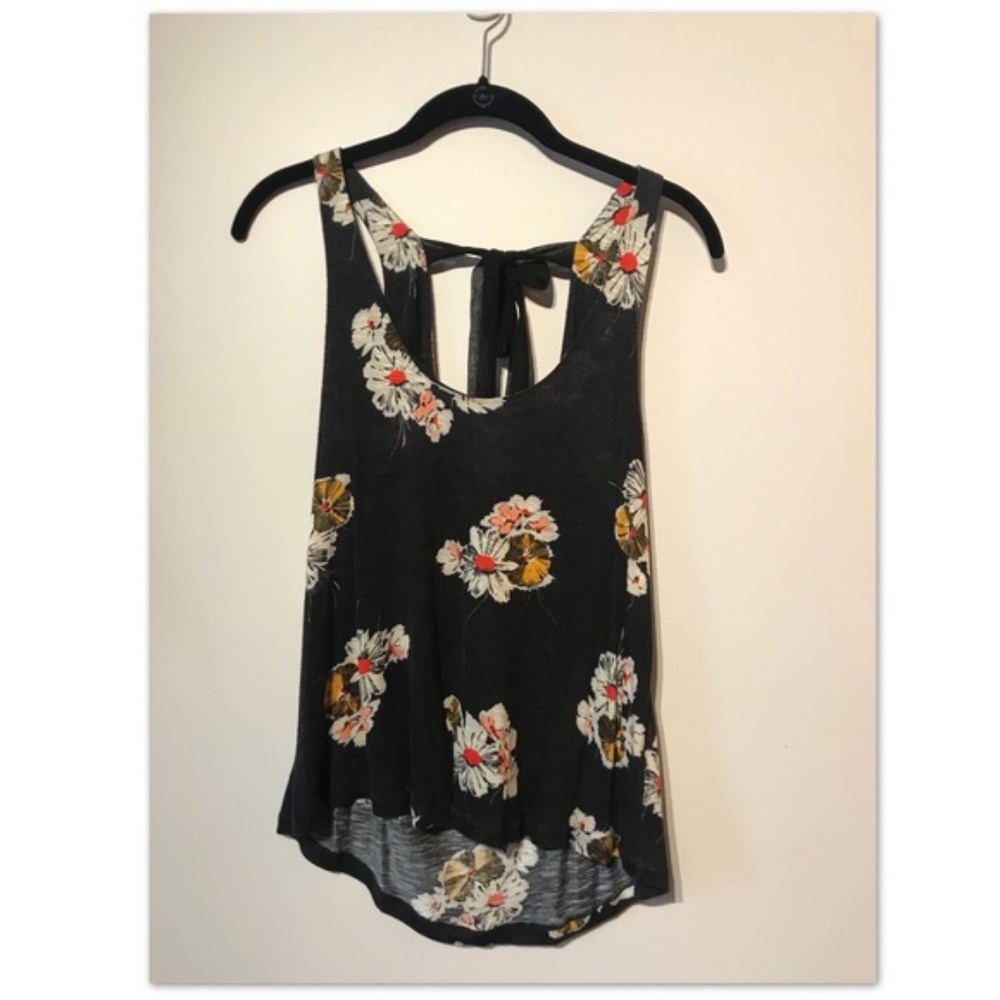 Floral, bow-back, Urban Outfitters Tank